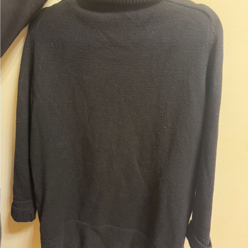Zara Black Long Sleeve Dress